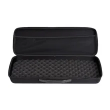 600D нейлоновая черная сумка для удочки EVA Противоударная Рыболовная Сумка рыболовная удочка аксессуары для катушек сумка для переноски