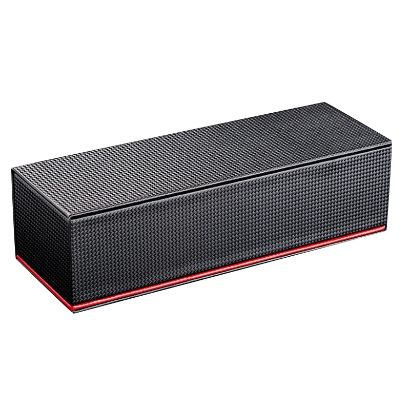 5 слотов коробки для хранения часов чехол из черного углеродного волокна