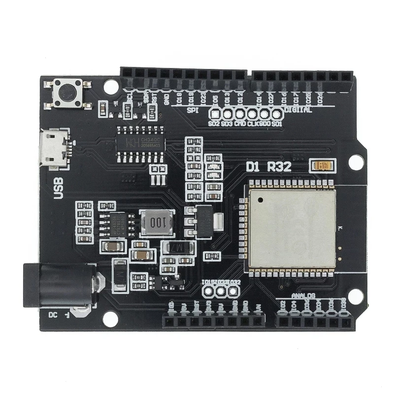 10 шт. ESP32 для Wemos D1 Mini Arduino UNO R3 R32 WIFI Беспроводная плата разработки Bluetooth CH340 4M память