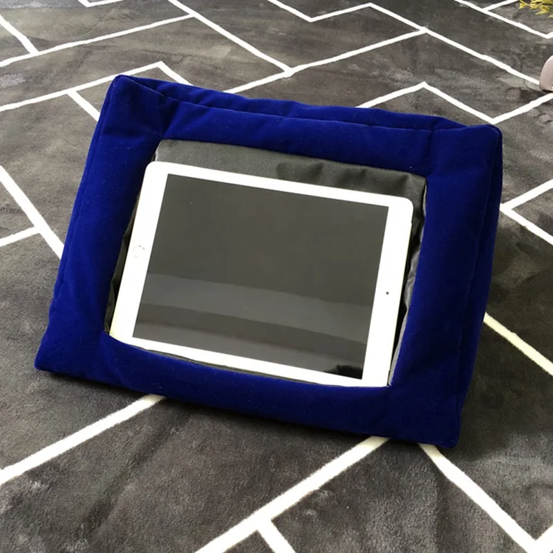 Многоугольная мягкая подушка Подставка для IPad планшетов электронные книги смартфонов книги журналов мягкая сторона держатель