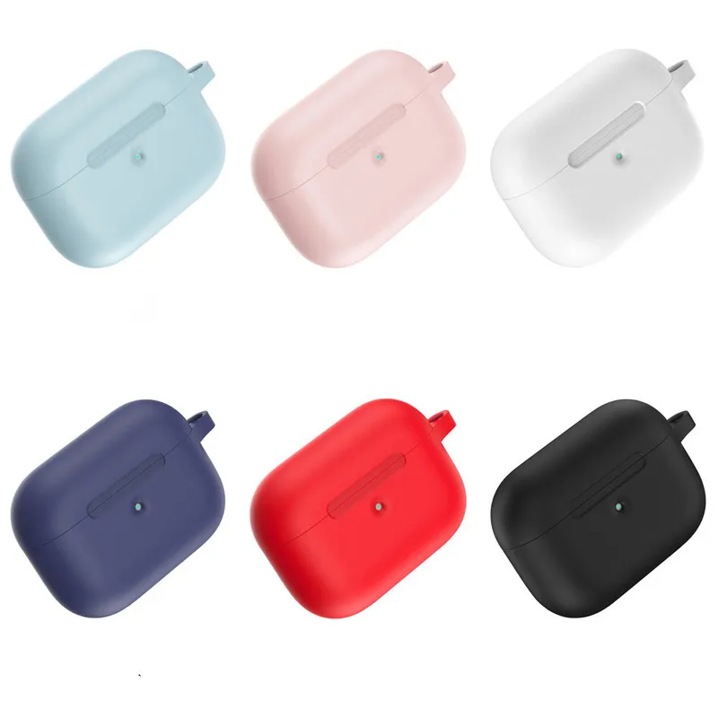 Силиконовый чехол для наушников для Apple Airpods Pro Air Pods 3 Bluetooth, беспроводные наушники, гарнитура, чехол, аксессуары