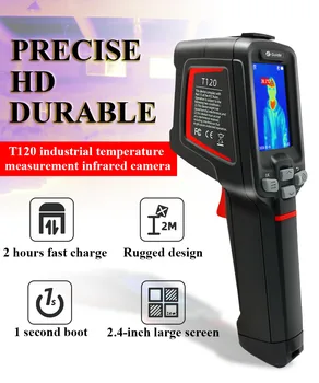

XEAST Hot Sales T120 Infrared floor heating pipeline leak detection HD thermal imaging thermal imager industrial temperature