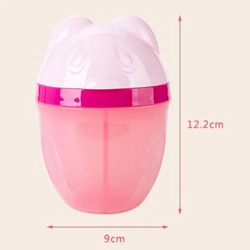 Черный Дети любят портативный ребенок сухое молоко для новорожденного формула диспенсер Контейнер хранения миска для кормления малышей удобно - Цвет: Черный