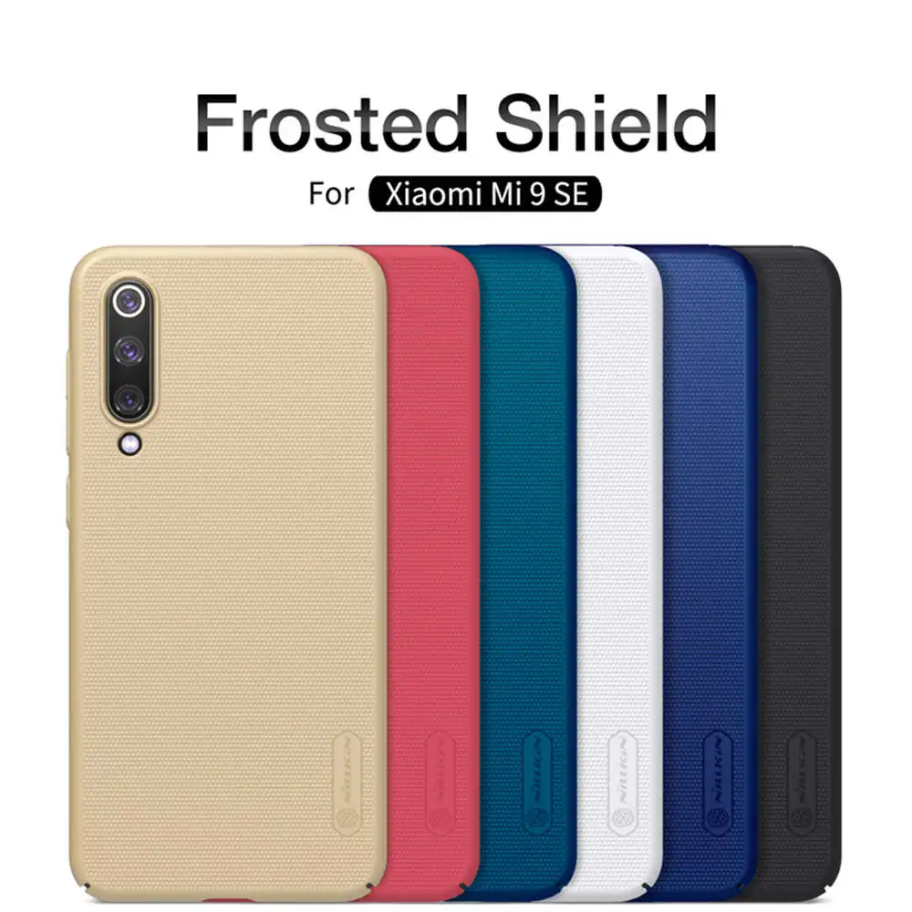 

Genuine NILLKIN Super Frosted Shield Matte Hard Case Cover For Xiaomi Redmi Note 8 Pro 7 Go K20 Mi Play 9 Explorer SE A3 CC9