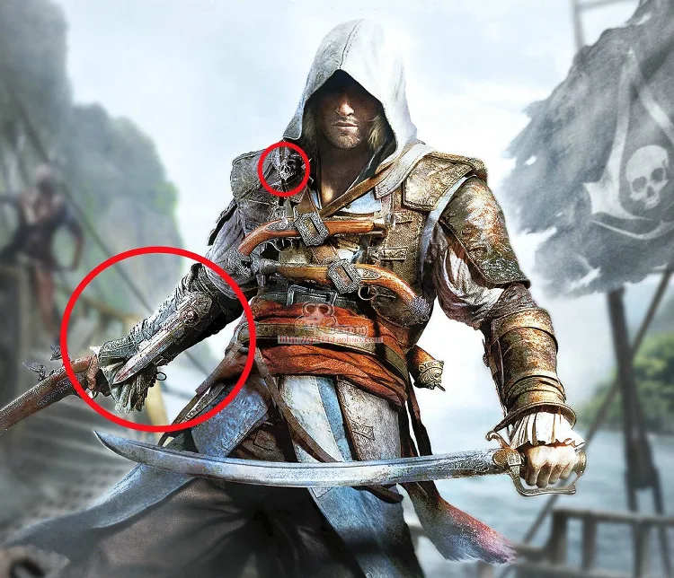 Assassin's Creed Odyssey колонна аони Дарт копье 9 поколение рукав меч Ubisoft COS рукав мечи меч стержень Гараж Комплект