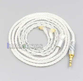 

LN006544 2.5mm XLR 4.4mm 8 Core Silver Plated OCC Earphone Cable For Etymotic ER4SR ER4XR ER3XR ER3SE ER2XR ER2SE