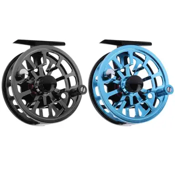 

2 Colors 85mm Machined Aluminium Fly Fishing Reel Micro Adjusting Drag