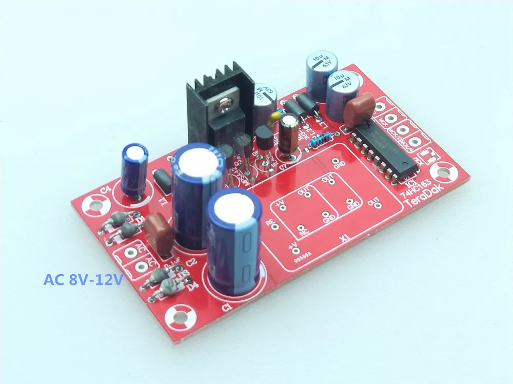 

HIFI active Clock Power supply board for TCXO OCXO Crystal Oscillator DIP8 DIP14