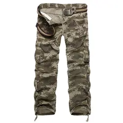Горячая Распродажа Бесплатная доставка мужские брюки карго камуфляжные брюки военные брюки для мужчин 7 цветов уличная Джоггеры мужские