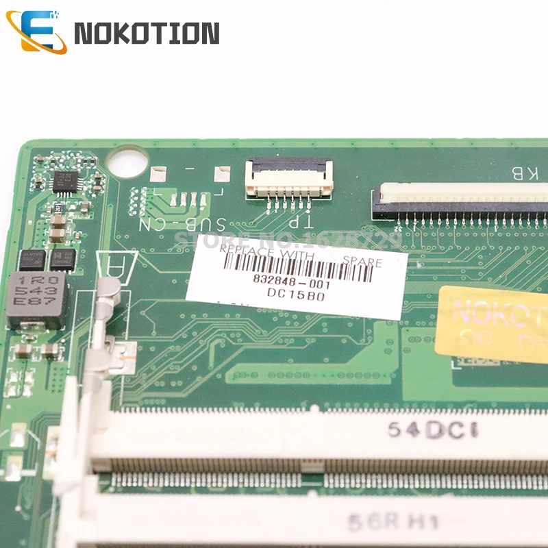 NOKOTION для hp павильон 15-AK Seies Материнская плата ноутбука DAX1PDMB8E0 832848-001 15,6 ''SR2FQ I7-6700HQ cpu GTX 950M 4GB GDDR3