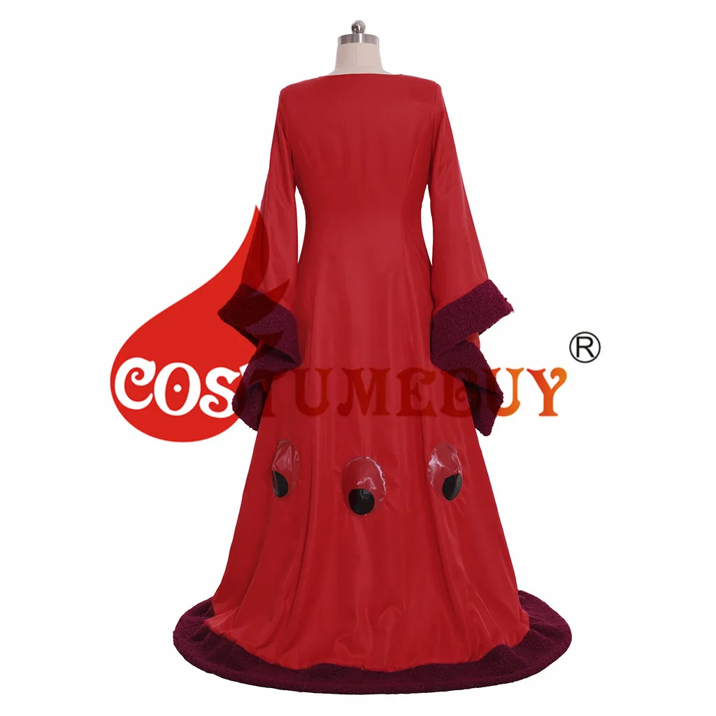 CostumeBuy Звездные войны Принцесса Падме Amidala королева красное платье средневековое женское платье принцессы L920