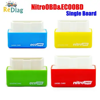

Single Board NitroOBD2 Diesel Benzine Increasing Performance Engine NitroOBD2 Chip Tuning Box EcoOBD2 Fuel Save More Power