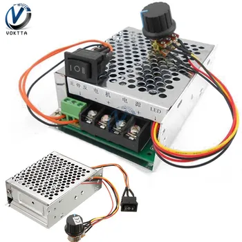 

10-50V 40A PWM DC Motor Speed Control Controller CW CCW Reversible Pulse Driver Regulating Current DC Speed Controller