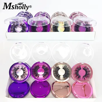 

3D Mink Eyelash Bulk 25mm Eyelashes Vendor Makeup Dramatic Long Lashes Eyelash Packaging Box Curly Wholease 3D Mink Eyelashes