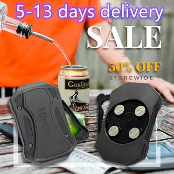 

2020 Go Swing Universal Topless Can Opener The Easiest Can Opener Manual Can Opener Bottle Opener Topless beer Opener