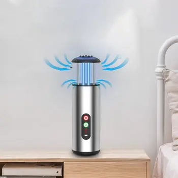 

USB Portable Mini Car Air Purifier With Negative Ion Turbine Outlet Spiral Fan Ultraviolet Air Disinfection Filter