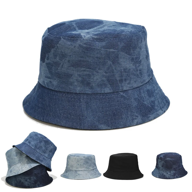 washed cotton bucket hat