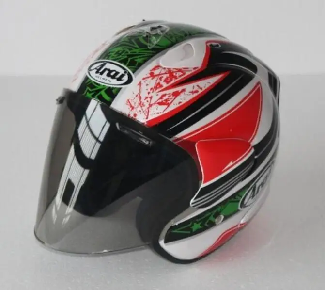 Топ горячий ARAI R3 шлем мотоциклетный шлем половина шлем с открытым лицом шлем-каска для мотокросса Размер: S M L XL XXL - Цвет: 20
