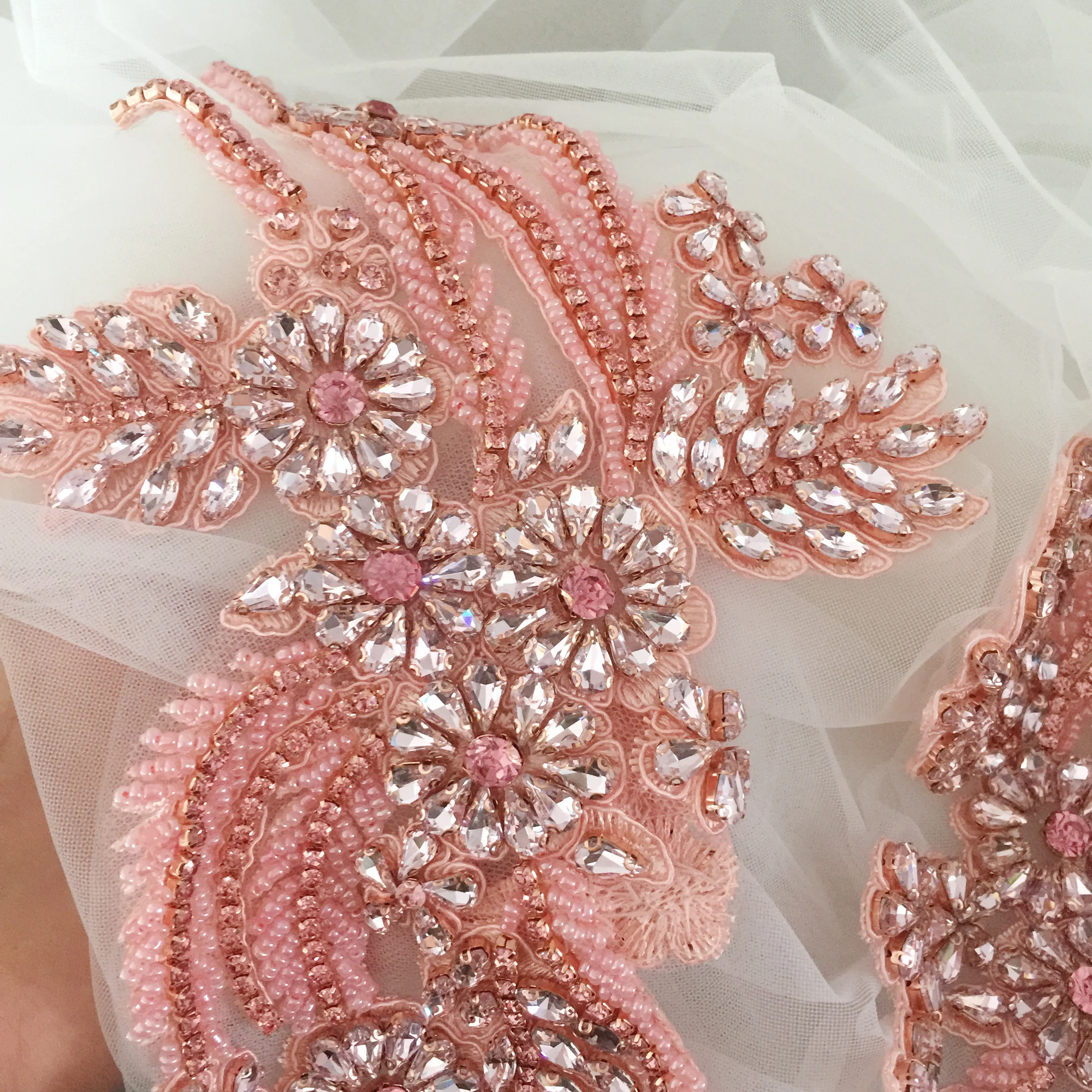 Glitter Tulle Fabrics with Sparkles Wedding Dress Bridal Fabric
