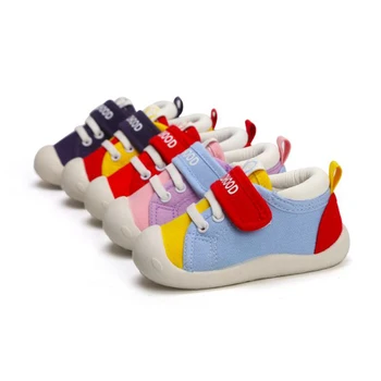 

Spring Autumn Kids Toddler Shoes Infant Baby Boy Girl Shoes Canvas Cotton Anti-slip Sole Soft Children Sports Shoes Casual
