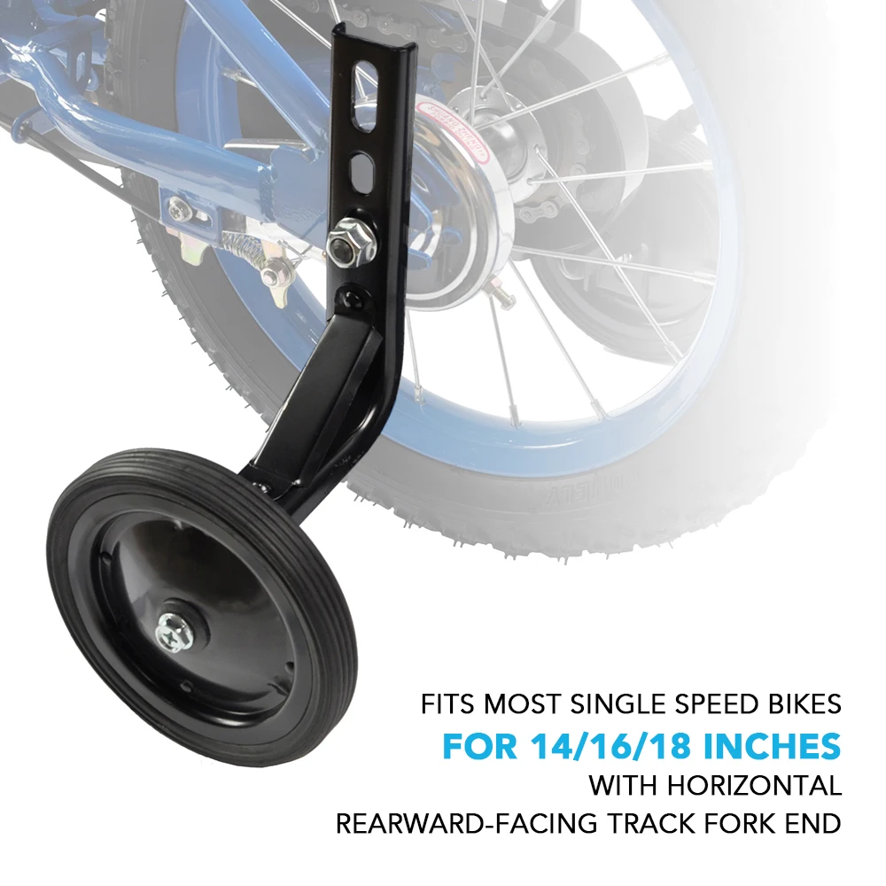 fitting training wheels