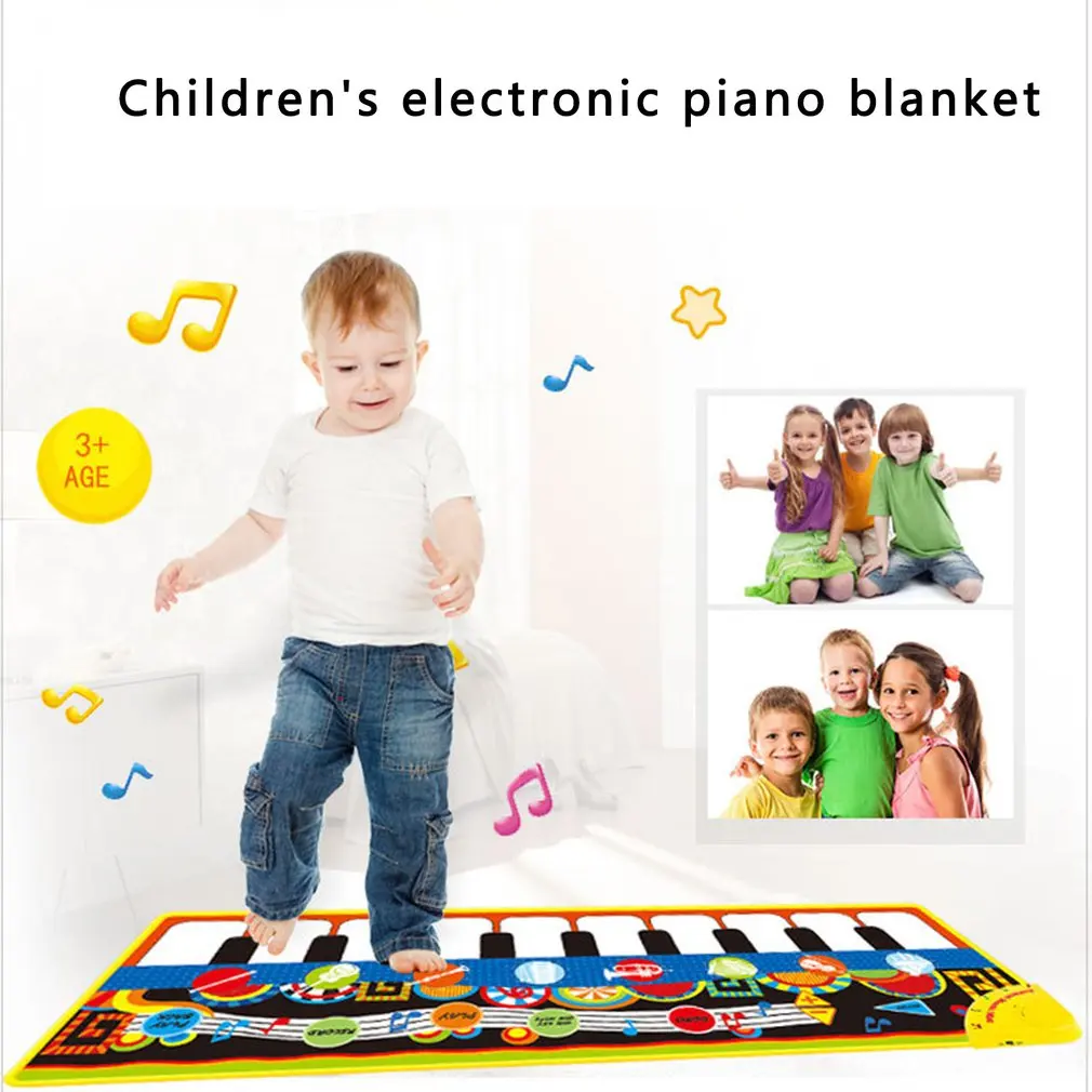 

Children'S Multifunctional Music Game Carpet Baby Environmental Protection Animal Finger Touch Type Electronic Piano