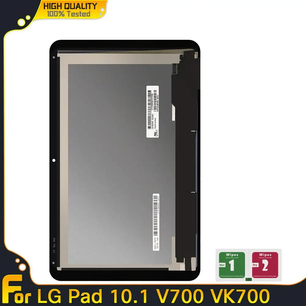 ЖК дисплей для планшета LG G Pad 10 1 V700 VK700 s сенсорный экран дигитайзер датчики в