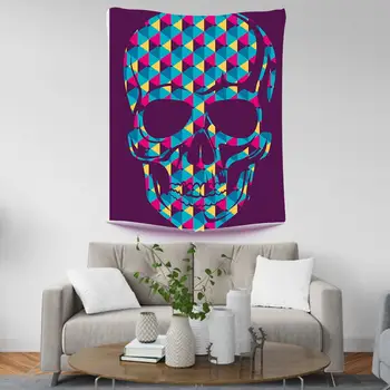 

Skull Dog Sunglass Floral Tapestry Yoga Mat Camping Home Decor Birthday Gift Wall Hanging Bedroom Drom Room Wall Decor