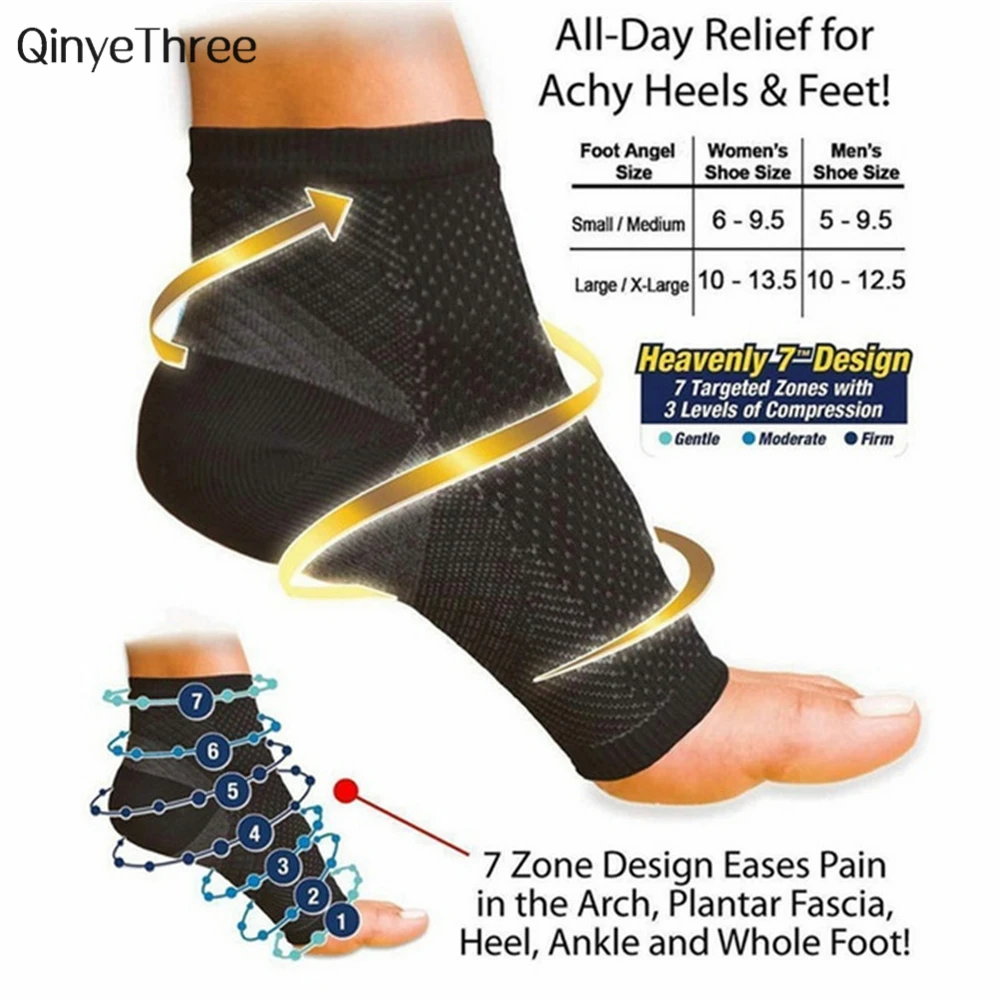 1 шт. компрессионные носки от варикозного расширения щиколотки|compression foot