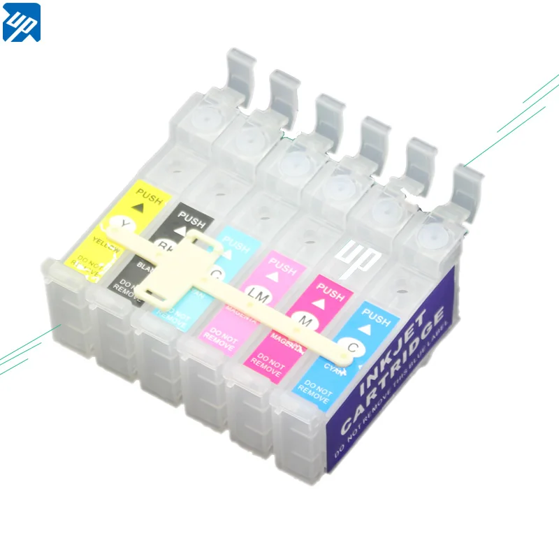 6pcs Empty CISS Cartridges for epson T0791 T0811 t0821 T0781 T0771 T0981 T0801 T0851 T0961 T0870 82N 82 811N 85N ink cartridge
