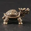 Dragon Turtle Casting Animal Figurine Abstract Geometric Style Metal Retro Sculpture Home Office Room Desktop Decoration Gift ► Photo 3/6