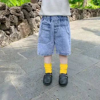 

2020 New Style Girls Boys Denim Shorts Summer Fashion Kids Shorts 1-6t
