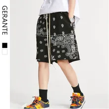 Aliexpress - 2021 Summer Shorts Male Hip-Hop Street Fashion Brand Personality Printing Loose Large Size Casual Drawstring Terry Shorts Female