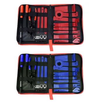 

19pcs Car Trim Removal Tool Set Hand Tools Pry Bar Panel Door Interior Clip Kit Piston Ring Handling Pliers