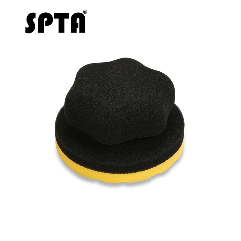 Губка для полировки шин SPTA ручной аппликатор высокой плотности|Шлифовальный
