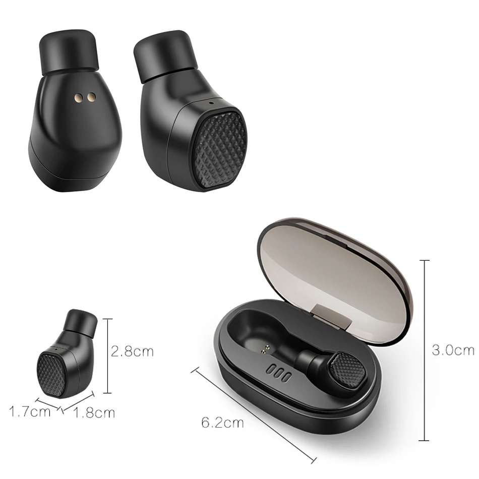 Ohmyta MINI Bluetooth 5,0 наушники 4D Bass беспроводная гарнитура Blutooth наушники Handsfree спортивные наушники игровая гарнитура