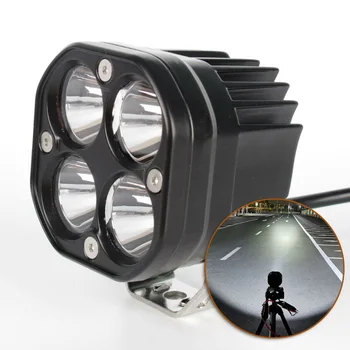 

30 ° angle Working Light 12W Car Auto Auxiliary Lamp 10-30V Waterproof