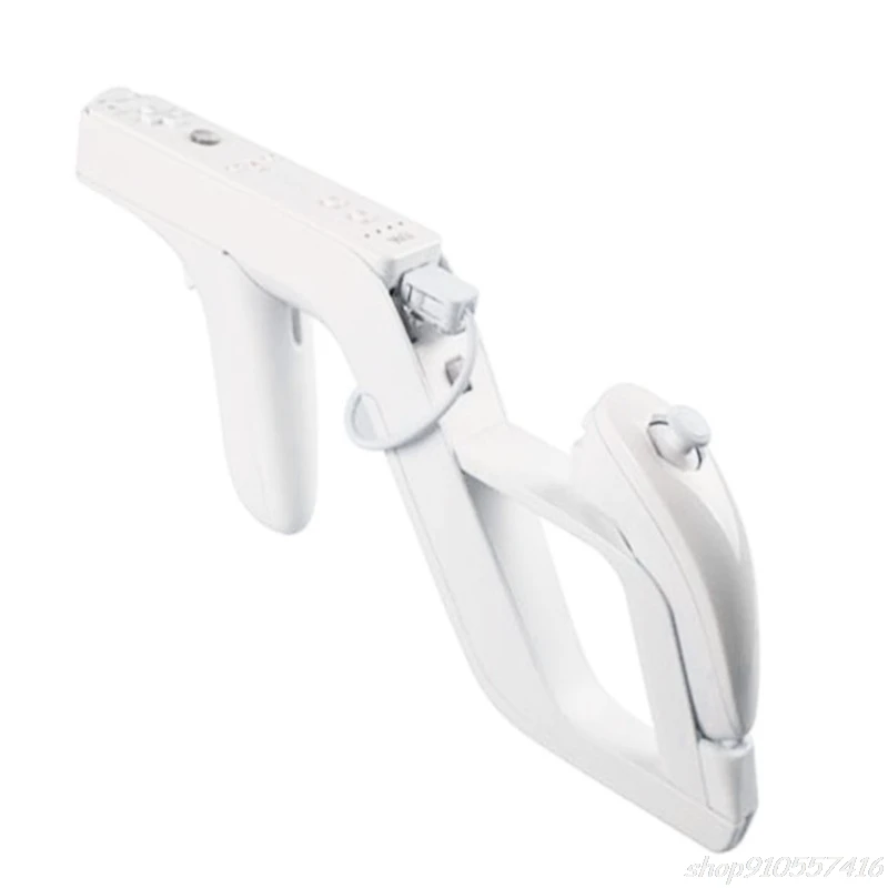 1 PC Detachable Gaming Holder For Wii Remote Controller Zapper O14 20