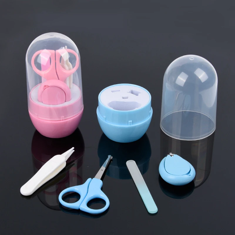4 Pc Nail Care Newborn Kids Childish Baby Nail Trimmer Cutter 4PCS Health Care For Infant Boy Children Newborns Kids