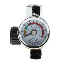1pc controle de ar medidor pressão compressor regulador substituição accesssories para devilbiss & iwata spray ferramenta