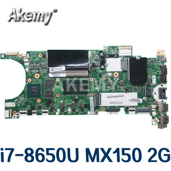 شراء ET481 NM-B471 اللوحة الرئيسية لينوفو ثينك باد T480S اللوحة الأم SR3L8 I7-8650U وحدة المعالجة المركزية Geforce MX150 2G GDDR5