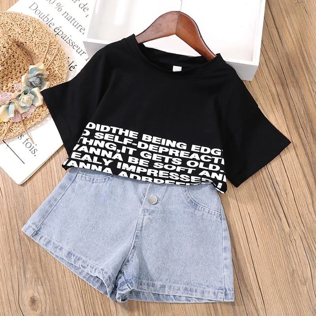 Conjunto Niña ( Blusa, Short, Banda )