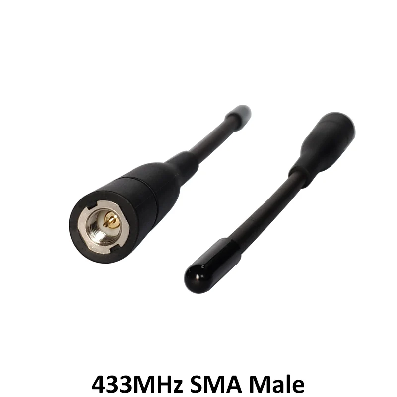 GRANDWISDOM 20pcs 433mhz antenna 3dbi sma male lora antene pbx iot module lorawan signal receiver antena high gain