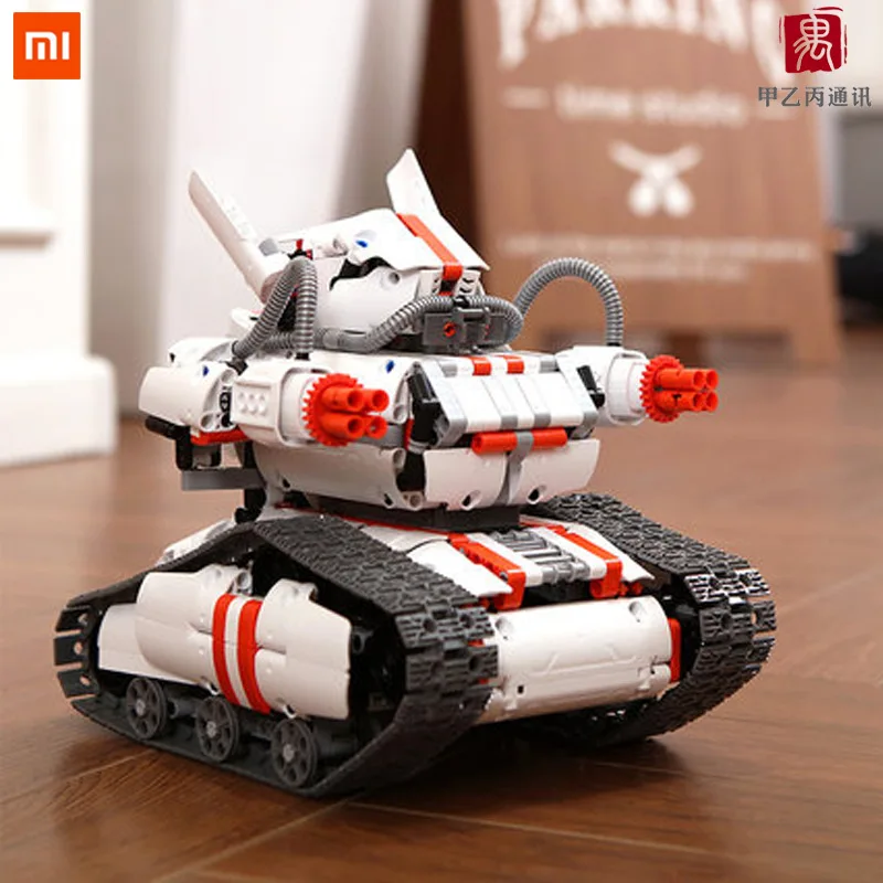 

Mitu Building Block Robot Track Mech Version Smart Assembly Puzzle Boy Electric Programming Toy