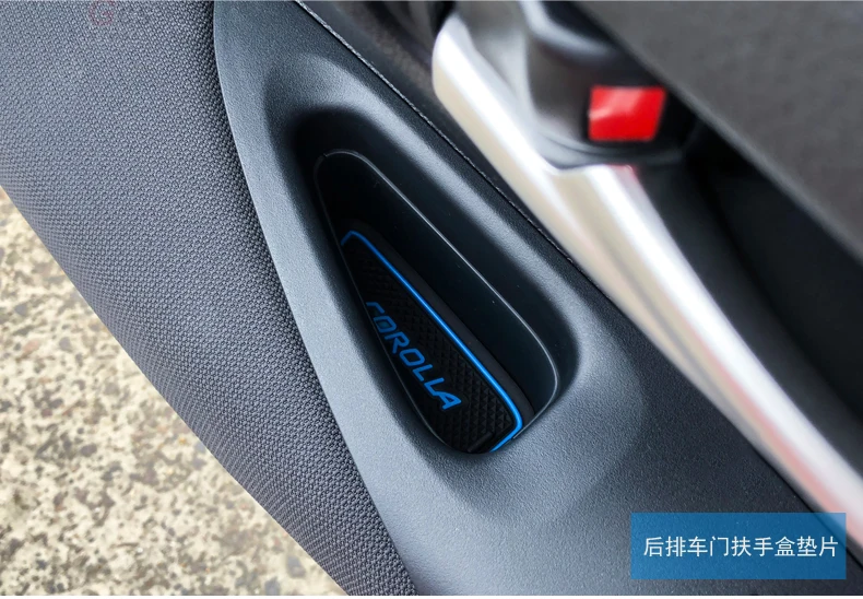 Противоскользящий резиновый коврик для Toyota Corolla E210 210 аксессуары для автомобиля наклейки коврик для телефона