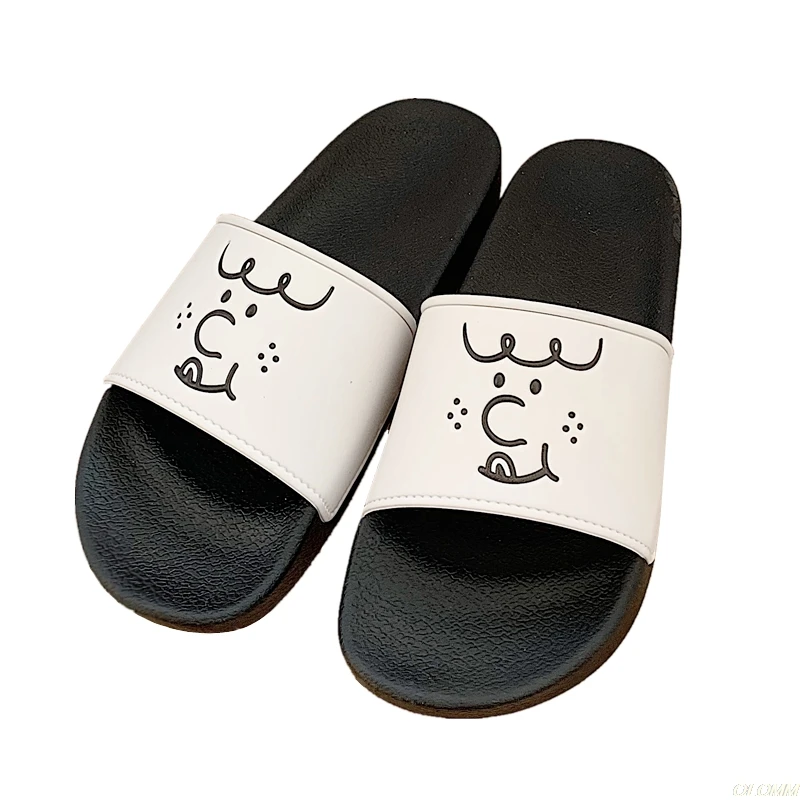 

2019 New slippers female summer couple home non-slip bath soft bottom stall home shoes men bathroom sandals and slippers