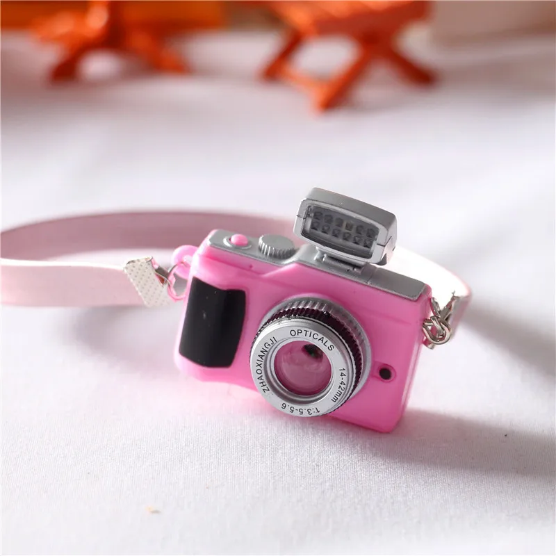 1 Piece Set Of Doll Toy Camera Mini Simulation Camera,Suitable For Doll Home Decoration Accessories 1/12 Diy Gift 4