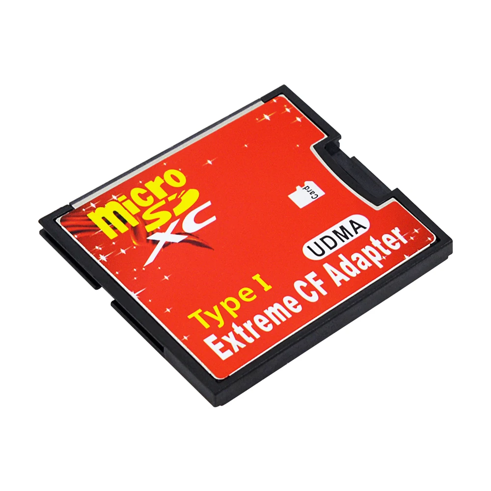 CHIPAL Высокое качество Micro SD TF для CF адаптер для MicroSD SDHC SDXC Для Compact Flash type I карта памяти с розничной посылка