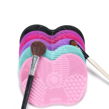

1pc Silicone Makeup Brush Cleaning Pad Mat Brush Washing Tool Eyeshadow Foundation Brushes Cleaner Scrubber Board Cosmetic TSLM1