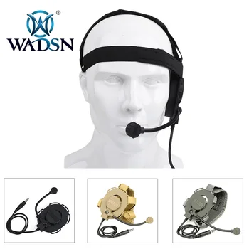 

WADSN Tactical Headset Bowman Evo III Airsoft Earphone Military Standard Plug Softair Headphone Paintball Hunting Headsets WZ029